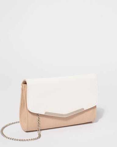 Nude Kiah Clutch Bag