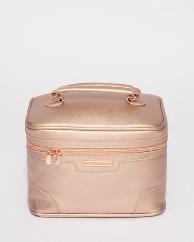 Rose Gold Cosmetic Case Pack