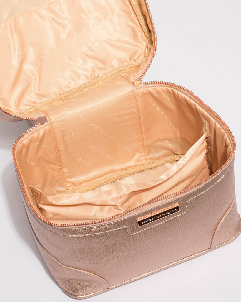 Rose Gold Cosmetic Case Pack