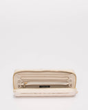 Ivory Nina Quilted Wallet