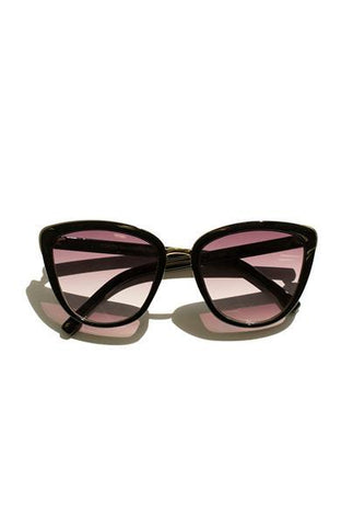 Black Erika Sunglasses