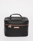 Black Saffiano Cosmetic Case Pack