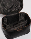 Black Saffiano Cosmetic Case Pack
