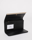 Black Maisy Straight Bar Wallet