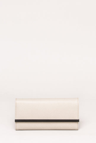 Grey Maisy Straight Bar Wallet