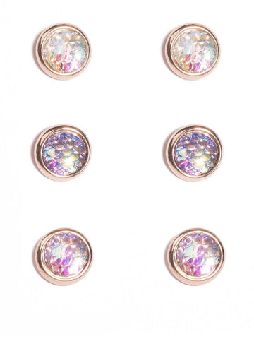 3 Multi Pack Mermaid Earrings