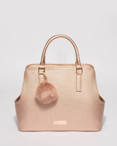 Rose Gold Bonnie Large Tote Bag