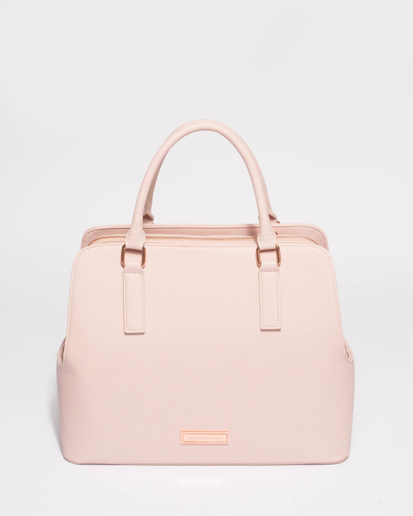 Pink Bonnie Large Tote Bag