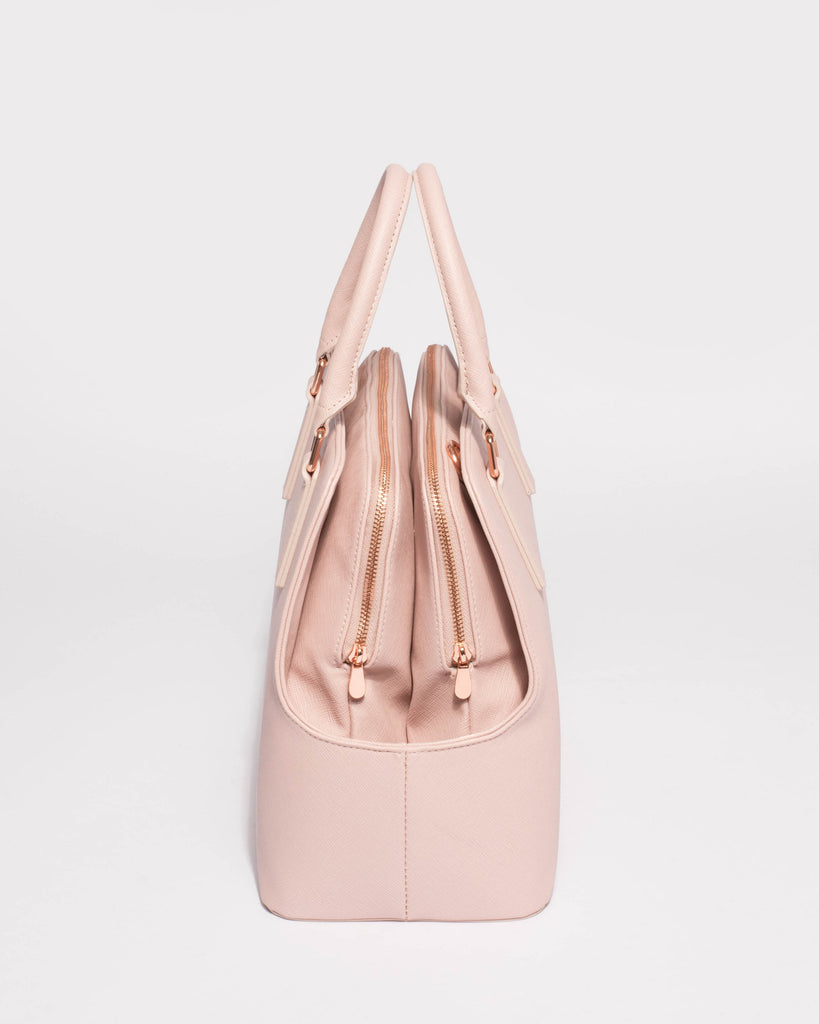 Pink Bonnie Large Tote Bag