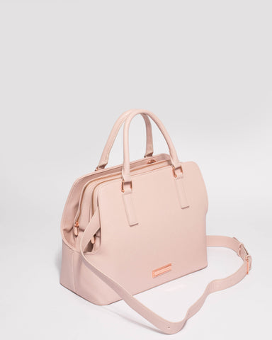 Pink Bonnie Large Tote Bag