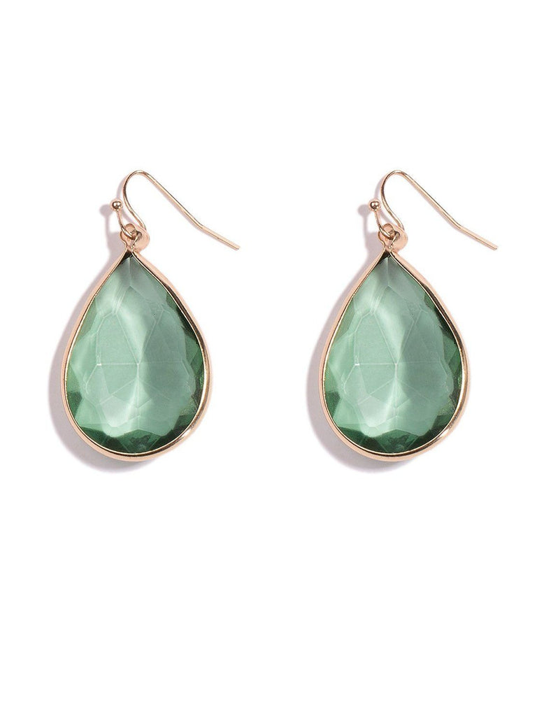 Facet Stone Earring