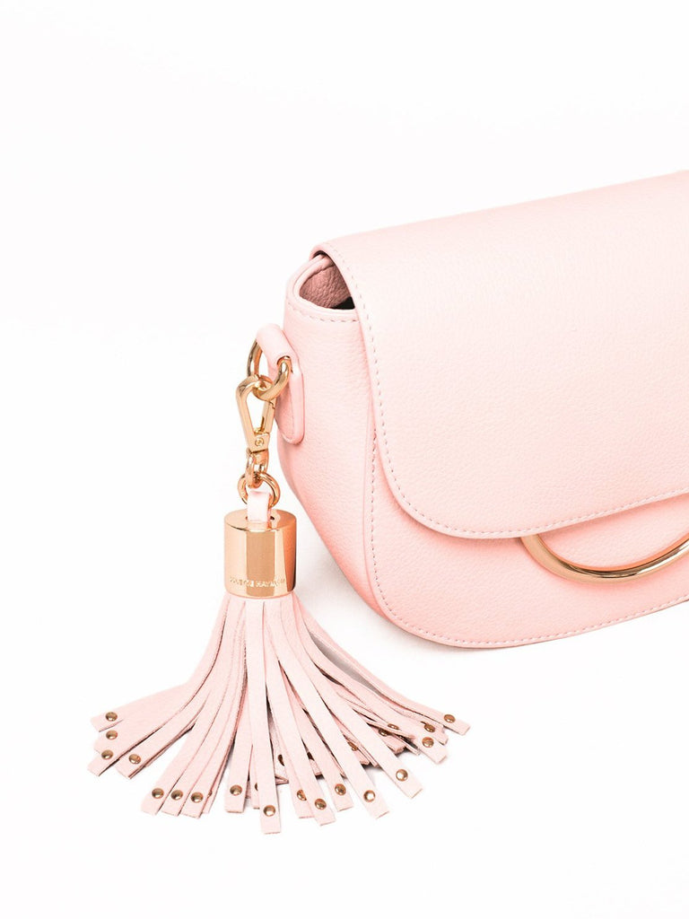 Mila Leather Saddle Bag