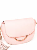 Mila Leather Saddle Bag