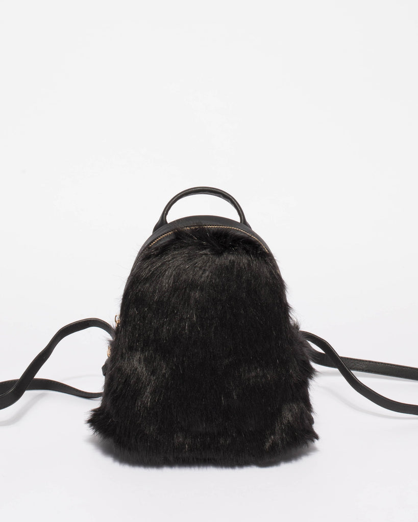 Fluffy Mini Backpack
