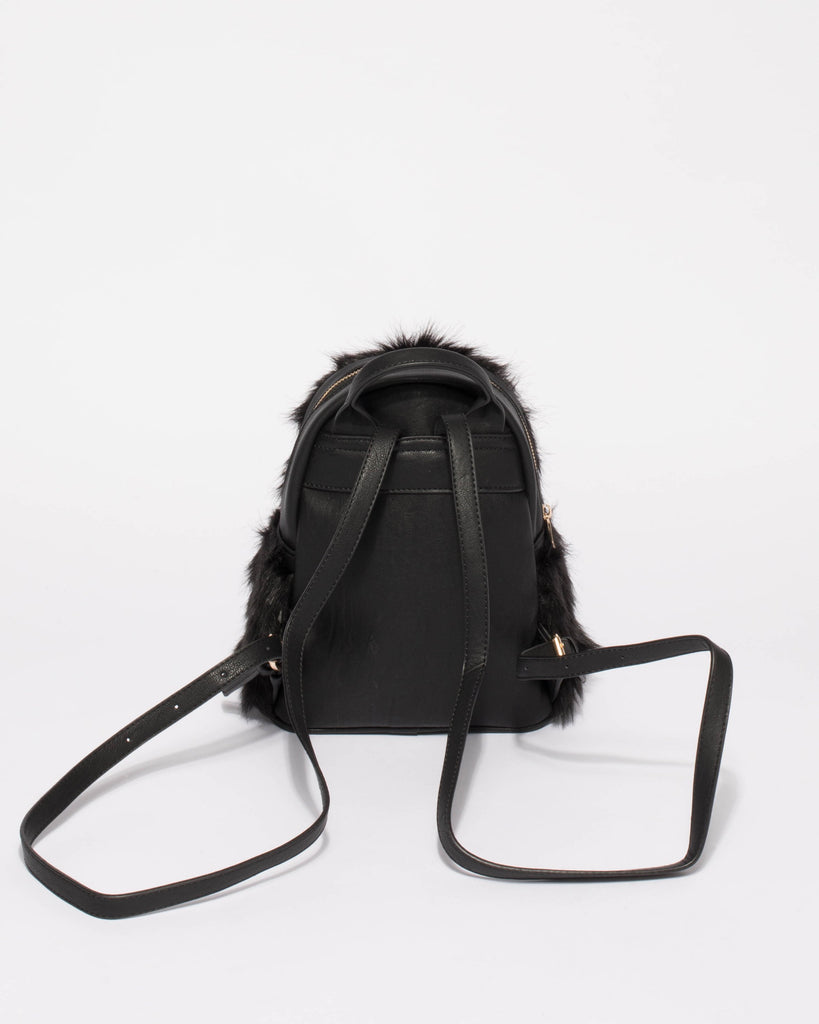 Fluffy Mini Backpack