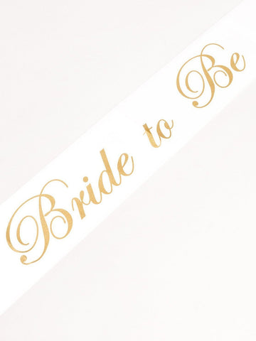 Bridal Party Sash