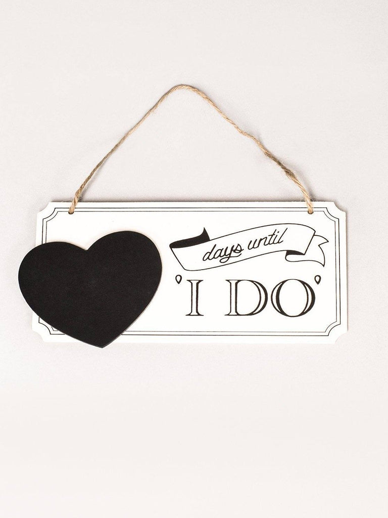 Wedding Countdown Chalkboard