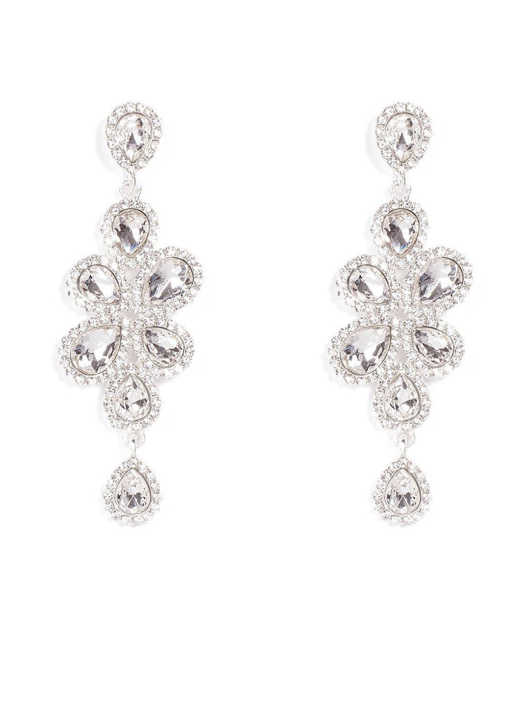Pear Stone Gradual Drop Earrings