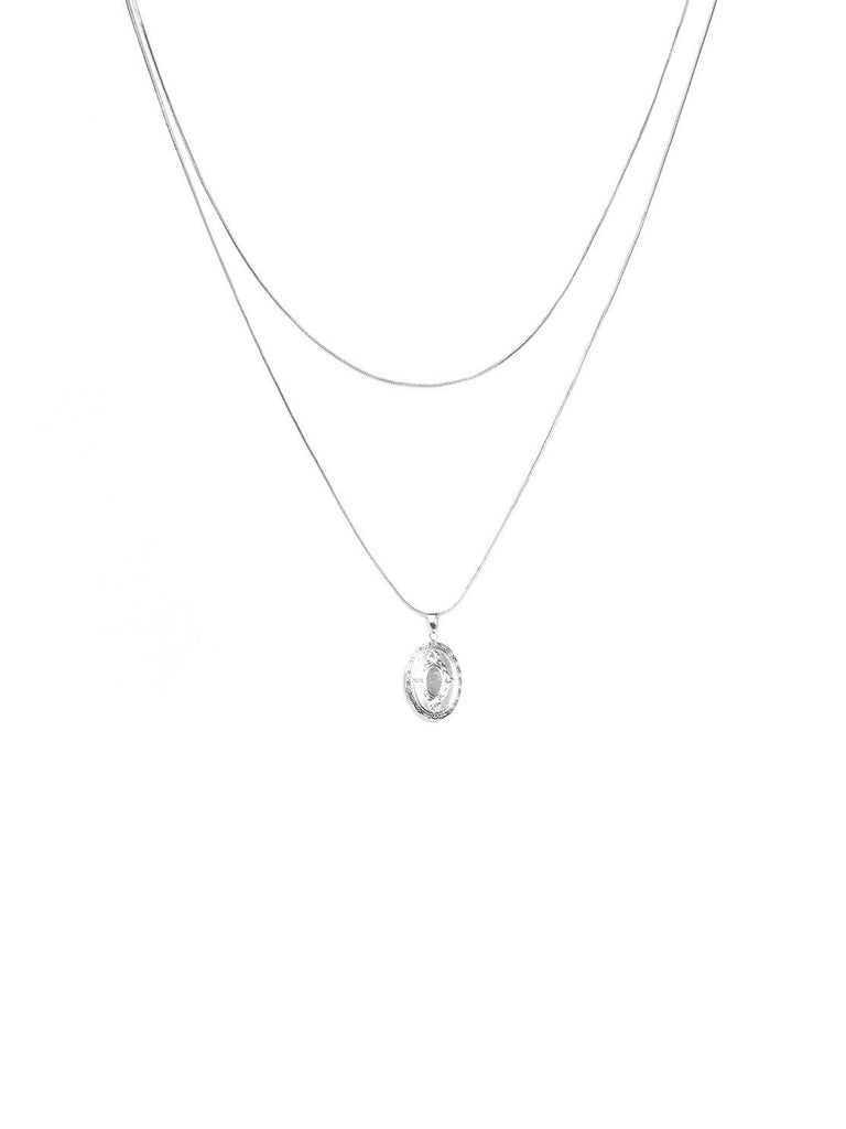 2 Pack Layer Coin Necklace