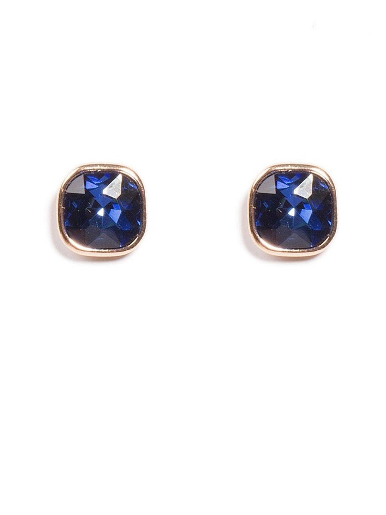Stone Stud Earrings
