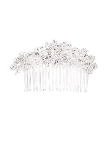 Diamante Stine Flower Hair Comb