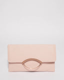 Pink Melody Ring Clutch Bag