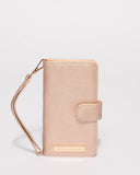 Rose Gold Saffiano Iphone 6, 7 & 8 Plus Purse