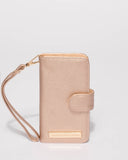 Rose Gold Saffiano Iphone 6, 7 & 8 Purse