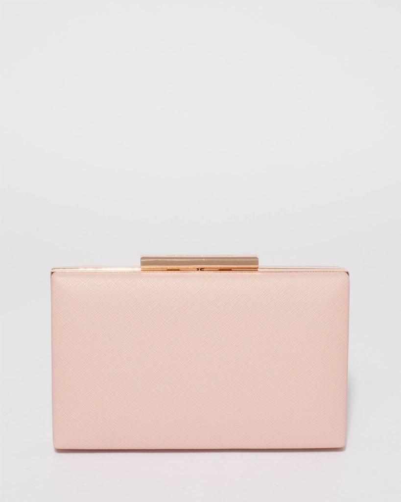 Pink Jaimi Clutch Bag