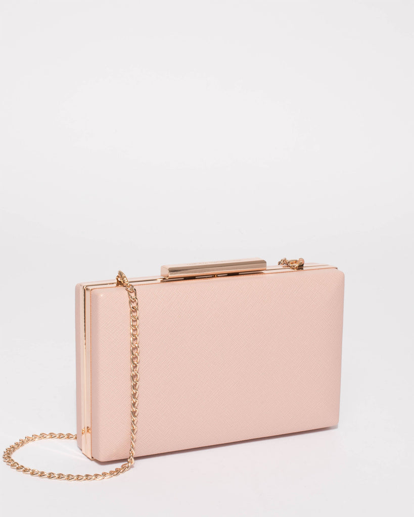 Pink Jaimi Clutch Bag