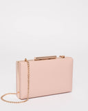 Pink Jaimi Clutch Bag