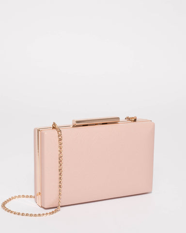 Pink Jaimi Clutch Bag