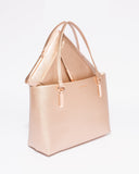 Rose Gold Angelina Tote Bag