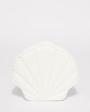 White Shell Medium Crossbody Bag