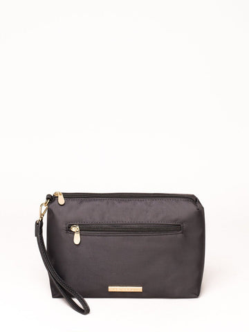 Black Nylon Baby Bag Purse