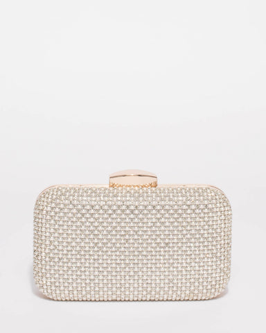 Penelope Crystal Hardcase Clutch Bag