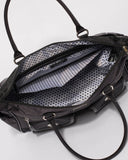 Black Nylon Baby Travel Bag
