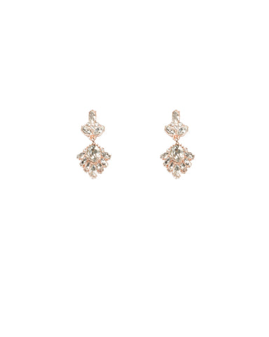 Navette Stone Drop Earrings