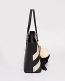 Monochrome Tegan Tote Bag