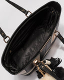 Monochrome Tegan Tote Bag