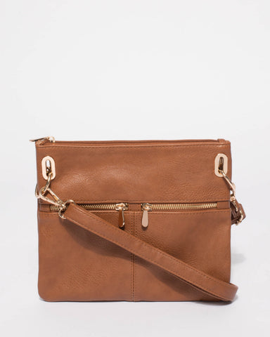 Tan Smooth Keya Small Bag