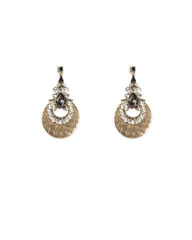 Mixed Stone Patterned Earrings