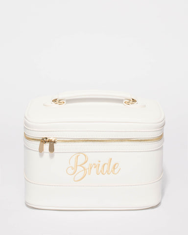 White Bride Cosmetic Case