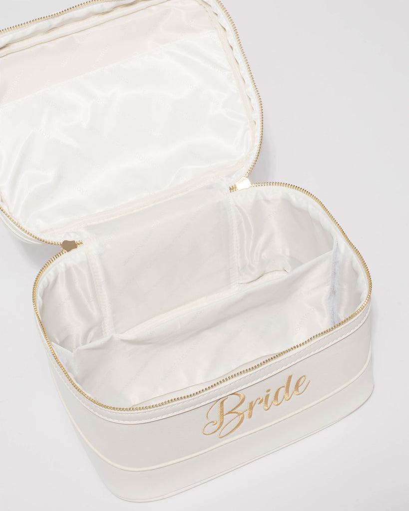 White Bride Cosmetic Case