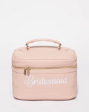 Pink Bridesmaid Cosmetic Case
