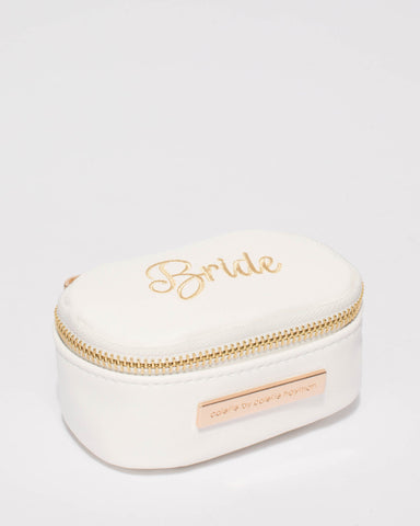 White Bride Jewel Purse
