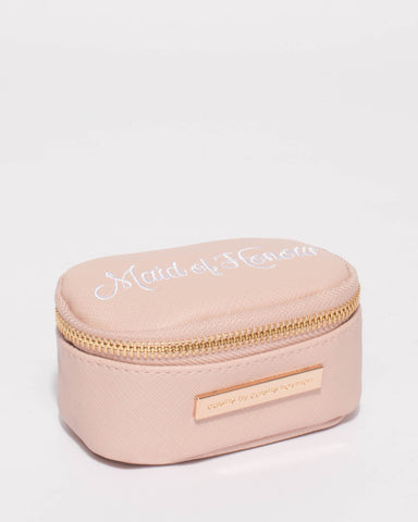 Pink Maid of Honour Jewel Purse