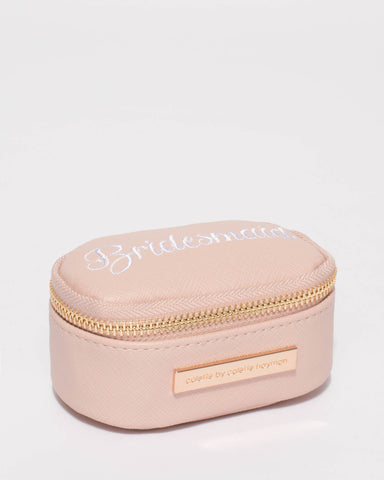 Pink Bridesmaid Jewel Purse