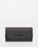 Black Saffiano Gemma Wallet