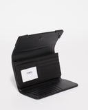 Black Saffiano Gemma Wallet